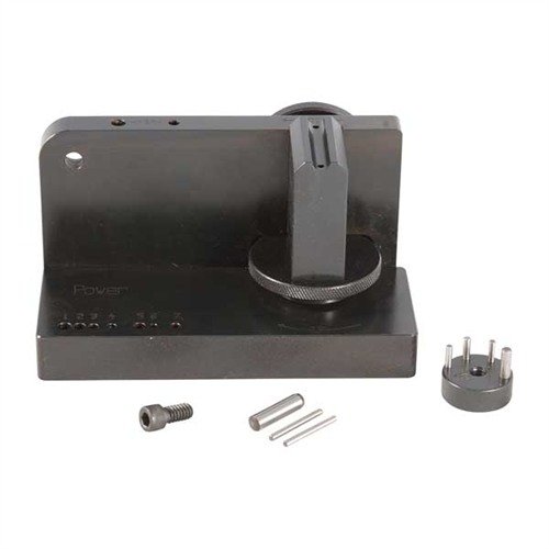 Spara tid och pengar med POWER CUSTOM SERIES I STONING FIXTURE, som erbjuder en exakt och upprepbar inställning för hammare och sear-arbete.