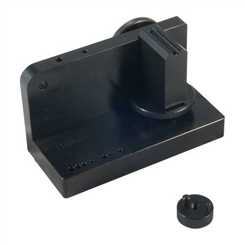 Spara tid och pengar med denna stoning fixture som erbjuder en exakt och upprepbar setup för Colt Single Action och dess kloner, komplett med adapter.