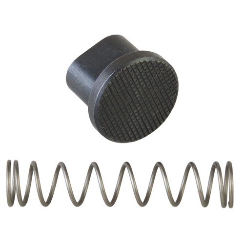 Den förlängda och överdimensionerade magazine release knappen i stål ger snabba och säkra omladdningar med ett halkfritt mönster. Enkel installation och inkluderar en ersättningsfjäder.