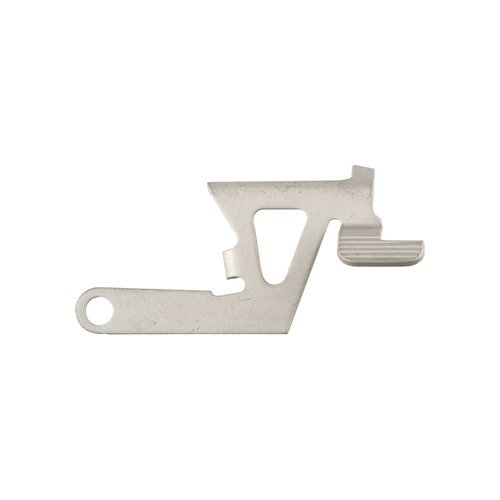 SLIDE CATCH LEVER i nickel med två färger ger en stilren och hållbar uppgradering för din P220 eller P245. Perfekt passform och funktionalitet.