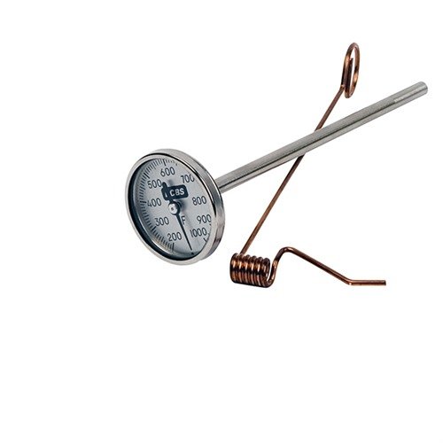 RCBS lead thermometer har en temperaturspann på 1000°F och noggrannhet på +/- 1%, vilket gör att du kan hälla bly vid optimal temperatur.