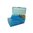 MTM CASE-GARD AMMO BOX PISTOL BLUE 44 MAGNUM 50