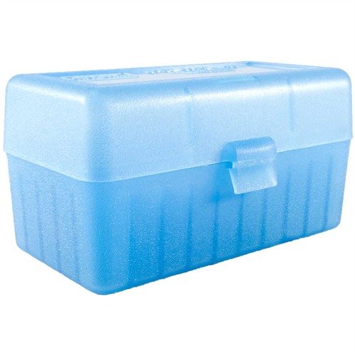 MTM CASE-GARD ammo box är tillverkad av hållbar polypropylene, har en mekanisk gångjärn med 25 års garanti och skyddar ammunitionen med Snap-Lock-lås.