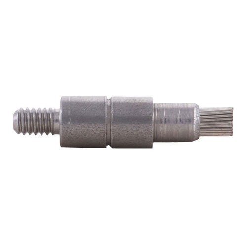 RCBS Primer Pocket Brushes är robusta metallborstar som effektivt tar bort rester av använda tändhattar, redo för nya tändhattar på ett par vridningar.