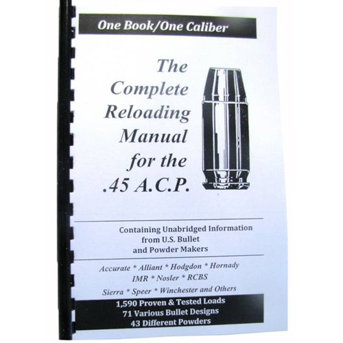 LOADBOOK-45 ACP är en lättförståelig och välorganiserad manual för både erfarna och nybörjare, med uppdaterad information om kulor och krut.