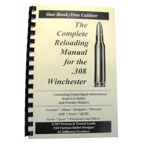LOADBOOK-308 WINCHESTER är en lättförståelig och väldesignad manual för både erfarna och nybörjare, med uppdaterad information om kulor och krut.
