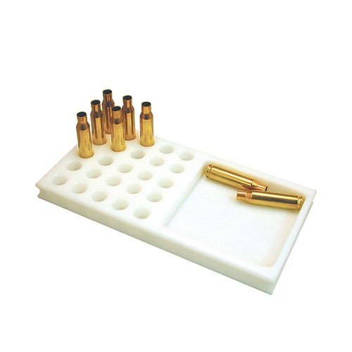 SINCLAIR Competition Loading Block är tillverkad av hållbar vit polyeten, lätt att rengöra, med 25 hål och greppvänliga sidor för snabba omladdningar.