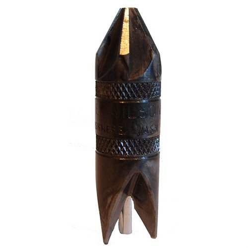 .17 till .45 kaliber chamfer & deburring verktyg med dubbelsidig design för effektiv avgradning av hylsor, passar både gevär och pistol.