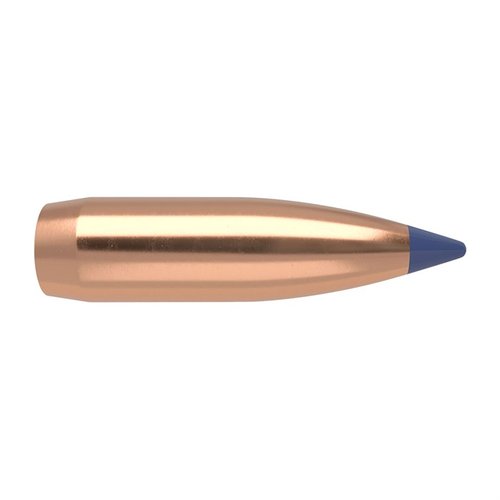 Nosler Ballistic Tip Bullets erbjuder precision från hollow point matchkulor och jaktprestanda från Solid Base-kulor med en hållbar polykarbonattopp för optimal expansion.