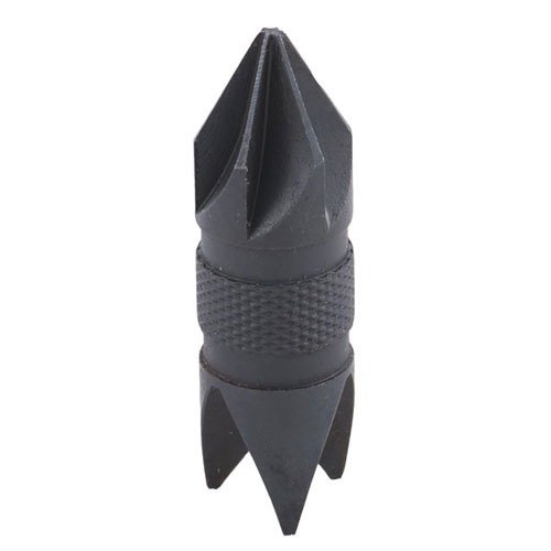 .17 till .60 kaliber chamfer- och deburring-verktyg från RCBS är dubbeländat med 45-graders flöjtar för effektiv avgradning av hylsmunnen.