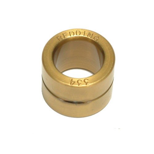 Redding Titanium Nitride Neck Bushings erbjuder ökad ythårdhet och minskad friktion, tillgängliga i storlekar från .185" till .368" i .001" intervall.