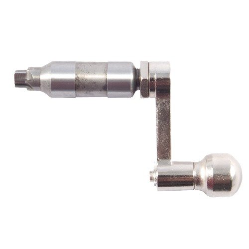 Med WILSON 50 BMG PRIMER POCKET REAMER kan du enkelt ta bort primer pocket crimps från militär BMG-brass utan att deformera hylsan, vilket ger en smidig primerinmatning.