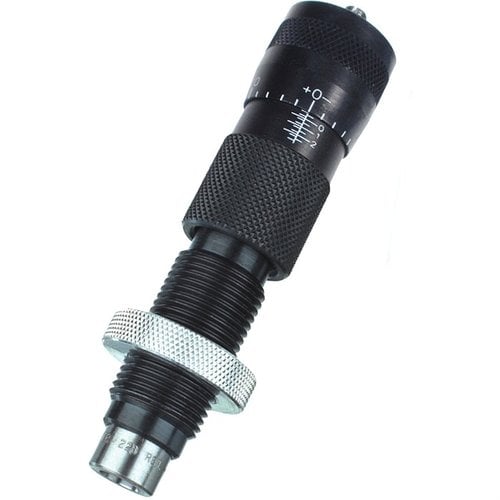 Forster ULTRA™ Micrometer Seater Die erbjuder hög precision med justeringar på .0005 tum, perfekt för att finjustera kulor till ditt vapen.