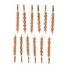 Dozen Pack Bronze Rifle Brushes är perfekta för effektiv rengöring av din 35 kaliber bössa. Hållbar bronze och 8-32M gänga för enkel användning.