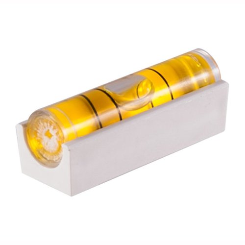 Den kompakta LINEAR BUBBLE LEVEL från SINCLAIR INTERNATIONAL är perfekt för att fästa på din rest top, med hög synlighet och eliminerar kantning.