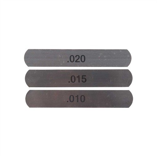 NECK TURNING FEELER GAGE SET från Sinclair International ger exakt mätning av hylsans nacke, vilket säkerställer optimal passform och prestanda för dina skott.