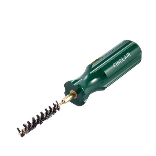 SINCLAIR Case Neck Brushes håller hylsmunnar rena från smuts och rester, med nylonborst och en skyddande bronzkärna för att undvika repor.