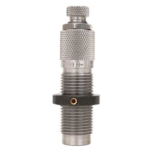 PISTOL 'M' DIES, .380-9MM NECK EXPANDING M DIE expanderar hylsan för konsekvent kulplacering och förlänger livslängden på hylsor utan att sträcka dem.