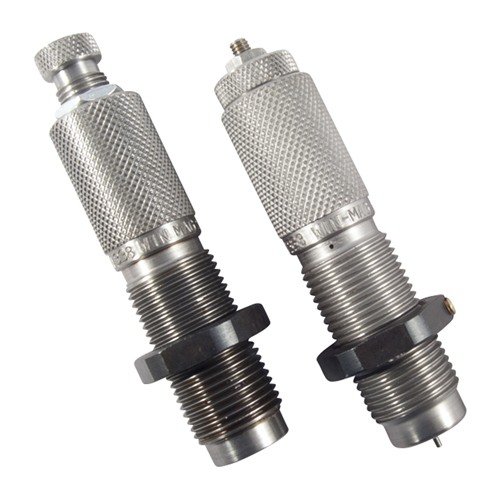 .338 Win Mag Rifle 2-Die Set erbjuder precision och hållbarhet för att säkerställa perfekta patroner, vilket förbättrar din skytteupplevelse.