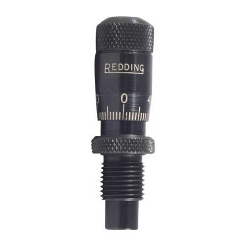 Redding VLD Bullet Seating Micrometer ger exakt och upprepbar kuldjup med 1/1000 tum precision, perfekt för handladdare som söker världsklass noggrannhet.
