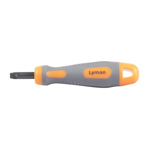 Lymans Primer Pocket Reamers erbjuder en ergonomisk och hållbar design för att rengöra primerpocket och flash hole, perfekt för att ta bort burrs och militär primer crimp.
