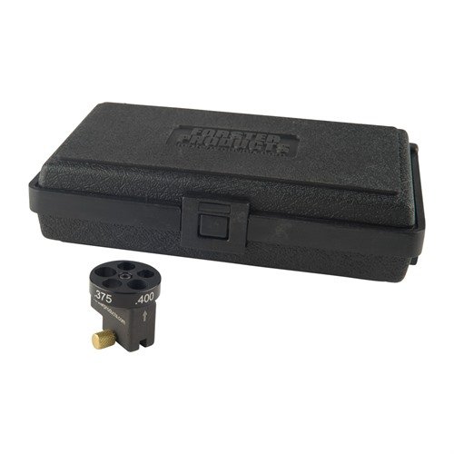 DATUM DIAL är ett enkelt mätverktyg för ammunition som ger exakt mått, flera kalibrar och en hållbar förvaringslåda för effektiv omladdning.