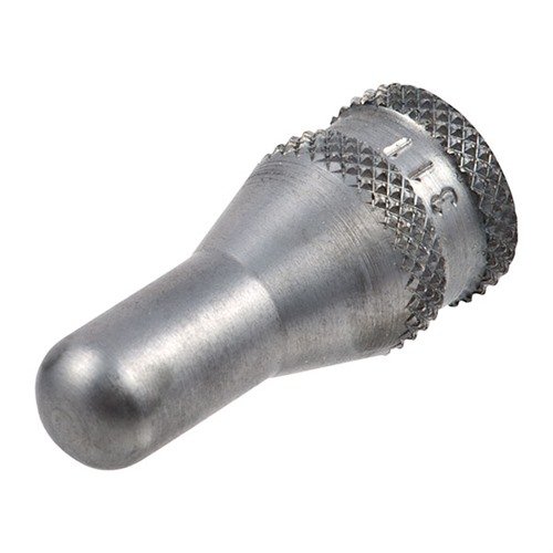 Eliminera deformation av basen och undvik att skära av bly från sidorna på dina blykulor med RCBS Neck Expander Die Plug .311, perfekt för flaskhalspatroner.