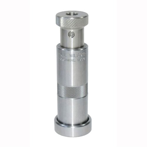 L.E. WILSON Chamber Type Bullet Seater ger överlägsen precision och kontroll över både kula och hylsa, perfekt för benchrest-skyttar.