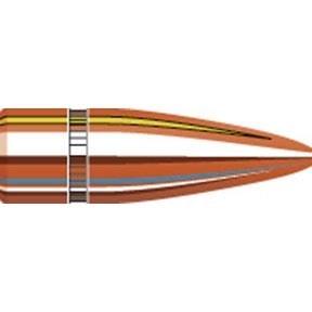 HORNADY HOLLOW POINT-kulor i .30 kaliber erbjuder en platt bana, matchkvalitet för maximal precision och explosiv expansion även vid låga hastigheter.