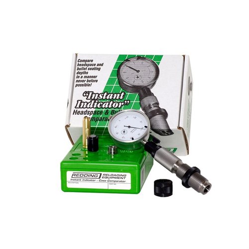Redding 223 Remington Instant Indicator hjälper dig att snabbt jämföra headspace och bullet seating depth med precision inom .001
