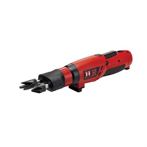 Hornady Case Prep Duo är en trådlös, uppladdningsbar multifunktionell verktyg för snabb och effektiv laddning av ammunition, inklusive deburr och chamfer verktyg.