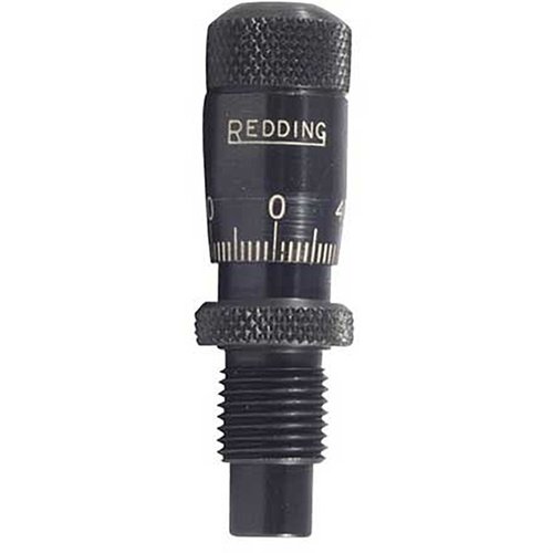 Redding Competition Seating Dies erbjuder precision och noggrannhet för handladdare, med micrometer som möjliggör exakt och upprepningsbar bullet seating till 1/1000 tum.