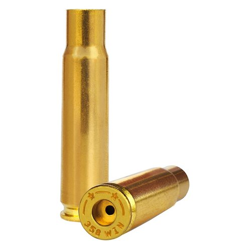 .358 Winchester brass från Starline erbjuder högkvalitativa, återladdningsbara hylsor i 100-pack, perfekt för AR-10 och ger mer kraft än .308 Winchester.