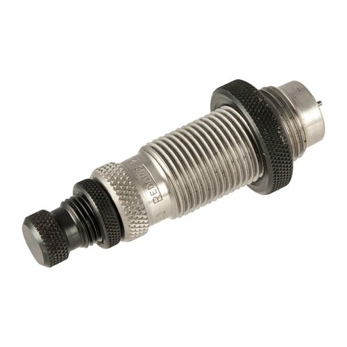 Redding Type S Bushing Full Length Dies erbjuder exakt kontroll över hylsornas hals och möjliggör justerbar sizing för ökad precision och koncentriskhet.