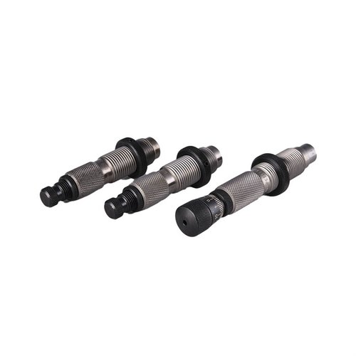 TYPE-S Elite Bushing Die Set ger exakt kontroll över halsens spänning och diameter, vilket förbättrar konsistens och noggrannhet i laddade patroner.