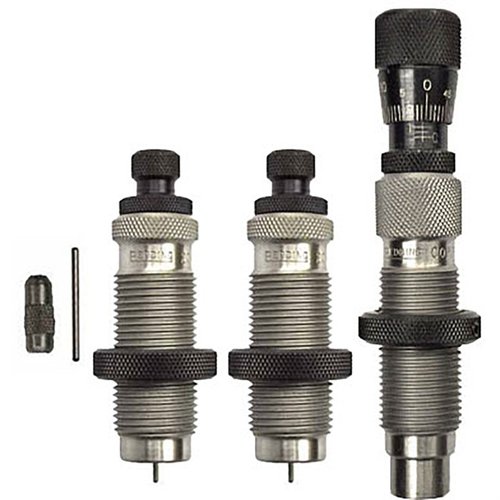 TYPE-S Elite Bushing Die Set erbjuder precision med justerbara bushings, vilket ger optimal nackspänning och förbättrad konsistens för dina laddade patroner.