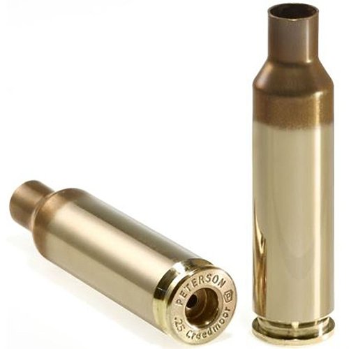 .25 Creedmoor brass från Peterson Cartridge erbjuder hög kvalitet och precision för tävlingsskyttar, vilket ger bättre resultat på måltavlan.