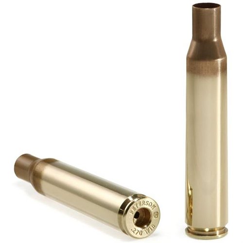 .270 Winchester Brass från Peterson Cartridge erbjuder hög precision och konsekvens, med 50 stycken noggrant tillverkade hylsor i varje robust plastlåda.