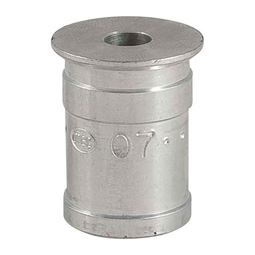 MEC Powder Bushings ger dig möjlighet att justera din powder load med precision. Varje bushing har unik volym för noggrannhet och anpassning.