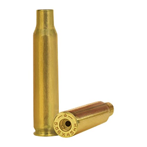 5.56x45mm NATO-brass från Starline är perfekt för både .223 Remington och 5.56x45mm, med ökad hållfasthet i basen för säker användning vid högre tryck.
