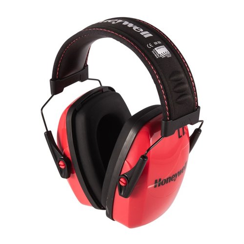 Leightning Slimline Earmuffs från HONEYWELL erbjuder överlägsen ljudisolering och komfort, perfekt för skytte och andra bullriga aktiviteter.