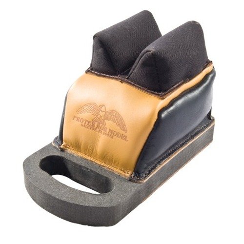 Deluxe Protektor Rear Bag med handtag och tjock botten ger stabilitet och ökad höjd, perfekt för F-class tävlingar och fältskytte.