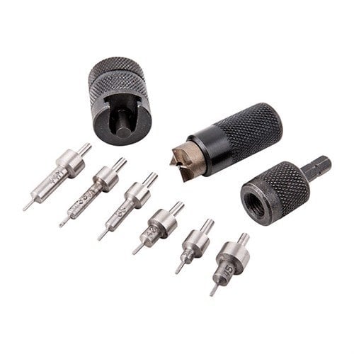 E-ZEE TRIMMER från Lyman erbjuder en prisvärd och precis falltrimningslösning för hand eller med strömförsörjning, inklusive adapter och populära kalibrar.