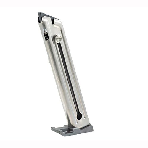 Högkvalitativ MARK III™ 22/45™ 10RD 22LR MAGAZINE från Ruger® med hållbara stål kroppar, musiktråd spiraler och nylon följare för perfekt funktion.