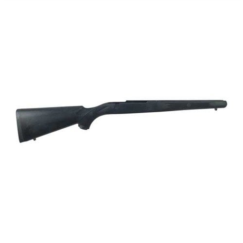RUGER® M77® MARK II SA STOCK är en OEM-riflestock i svart som passar M77® - vanliga delar, SA, A'Bbl, RH, vilket ger hållbarhet och prestanda.