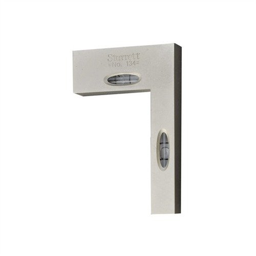 STARRETT 134 Cross Test Level och Plumb erbjuder precision med två vattentäta rör, kompakt design och hållbar konstruktion för pålitlig nivåjustering.