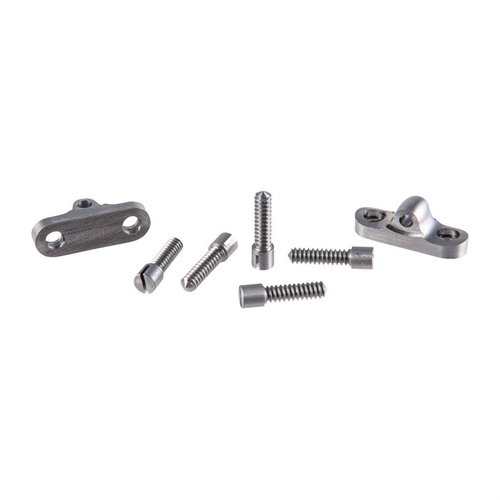 Sunny Hill Sling Swivel Base Set är tillverkad av mild steel och inkluderar 6 skruvar. Finns i Winchester #1 eller #2 för enkel installation och hållbarhet.