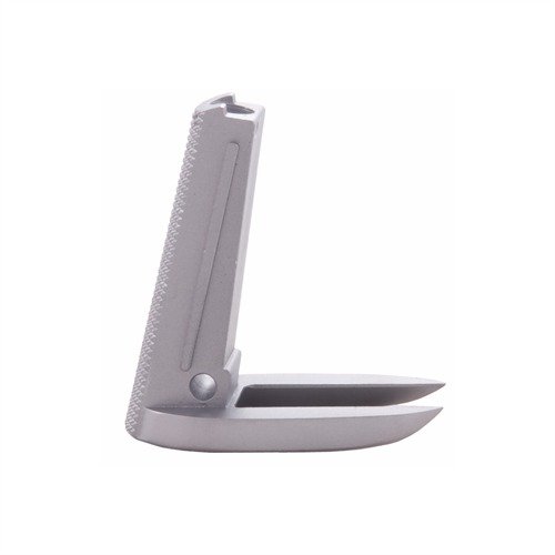 1911 Mainspring Housing med Slim Line Magwell erbjuder en 100% större magwell-öppning för snabbare och säkrare magasinbyten, perfekt för smala grepp.