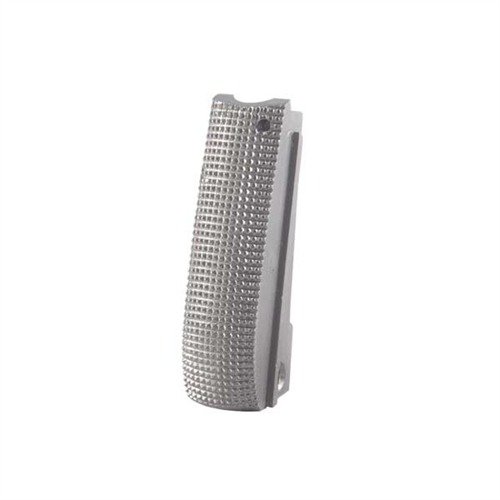Den checkerade mainspring housing ger bättre grepp och komfort, minskar handskift under rekyl och passar perfekt utan behov av anpassning för 1911 GM.