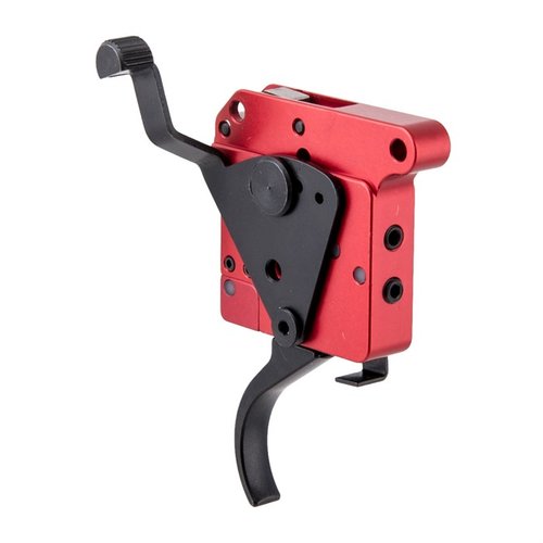 Timney 2 Stage Trigger för Remington 700 erbjuder justerbart avtryck, CNC-maskinbearbetad precision och enkel installation utan skruvar eller borrning.